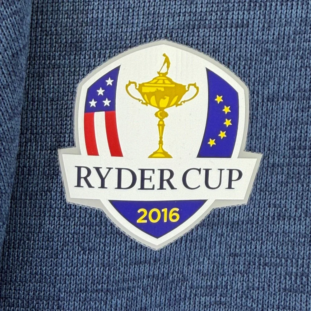 Ryder Cup Under Armour Pullover Mens XXL Blue PGA Golf 1289217 EUC